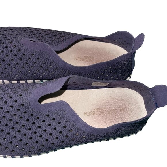 Ilse Jacobsen Womens Flat Size 39 Blue Tulip Slip On Low Top Leather Casual - Picture 5 of 9